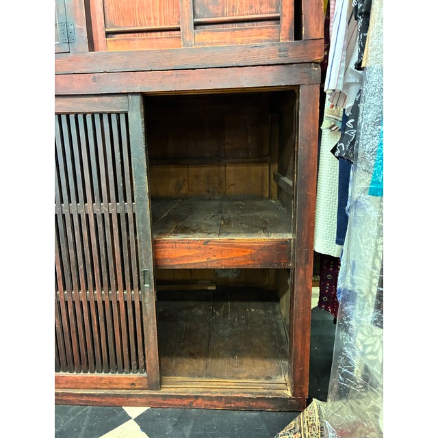 Antique Step Tansu Cabinet (Kaiden Dansu) Staircase Chest For Sale - Image 12 of 16