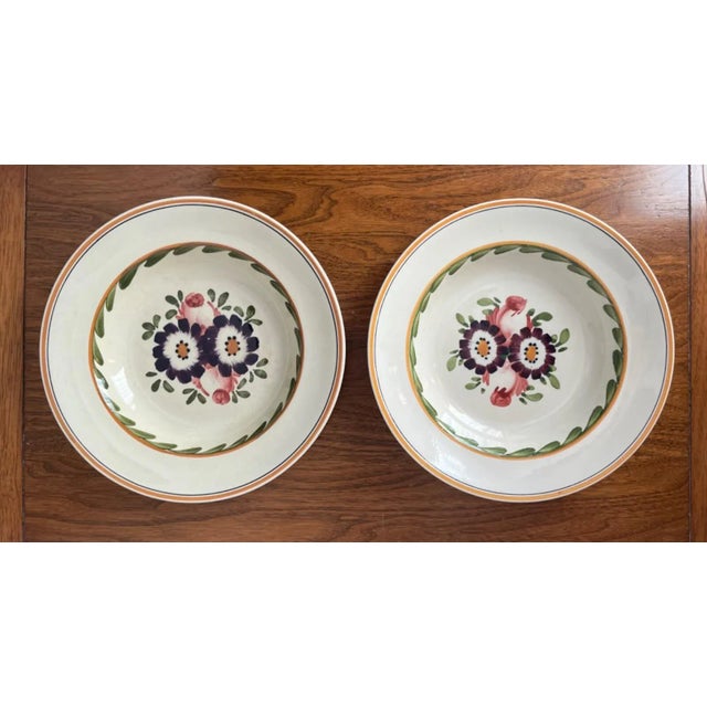 1920s Antique Baker "Old English" Soup Bowls-Set 11 For Sale - Image 5 of 11