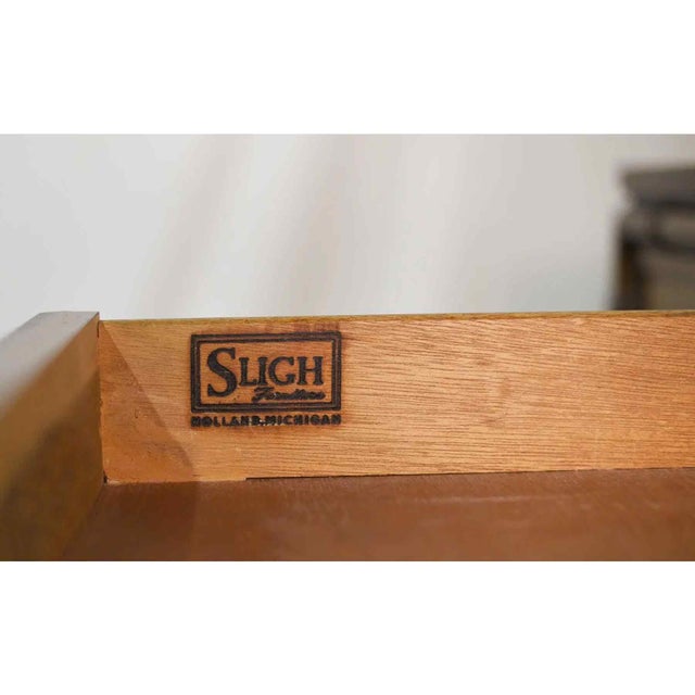 Mid Century Hollywood Regency Faux Bamboo Partner Desk by Sligh Furniture For Sale - Image 9 of 12