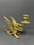 Gothic Vintage Brass Griffin Dragon Candlestick – Gothic Medieval Candle Holder, Dark Academia / Vamp Romantic Decor For Sale - Image 3 of 10