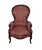 Small Napoleon III Chair in Mahogany For Sale