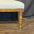 19th Century French Walnut Upholstered Bench For Sale In Portland, ME - Image 6 of 6