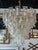 Hollywood Regency Vintage Murano Mazzega Chandelier by Carlo Nason, Brass & Glass, Italy, 1960s For Sale - Image 3 of 12