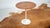 Vintage Knoll International Saarinen Walnut Tulip Side Table For Sale In Boston - Image 6 of 13