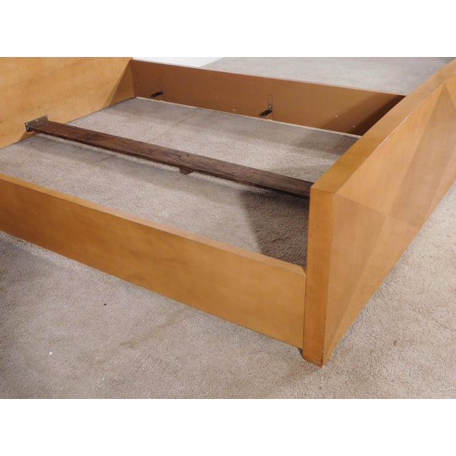 Baker Furniture Archetype Collection Queen Queen Size Sleigh Bed For Sale - Image 13 of 15