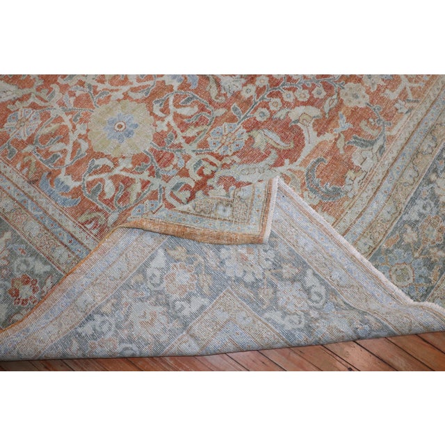 Early 20th Century Antique Zabihi Collection Persian Mahal Rug - 10'6" x 14' For Sale - Image 5 of 11