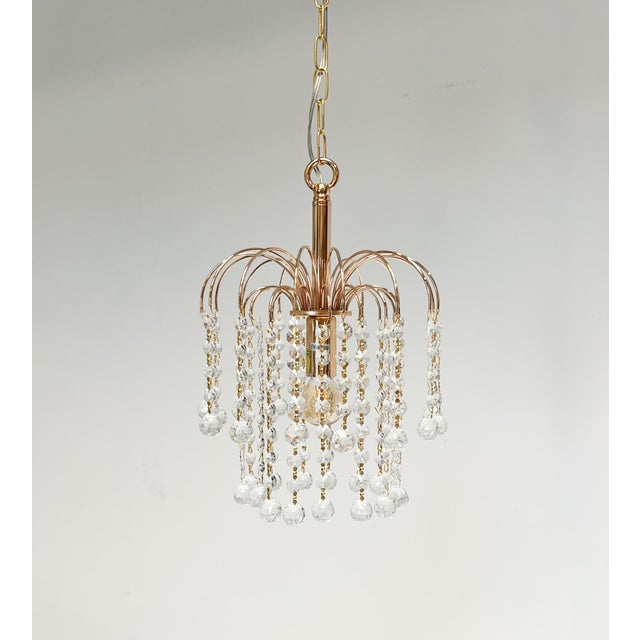 Italian Crystal Chandelier from Swarovski, 2000s For Sale - Image 11 of 16
