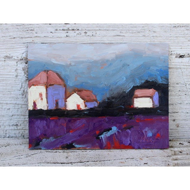 2020s Modern Impressionist Oil Landscape, Afternoon Glow For Sale - Image 5 of 8