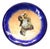 Metal Vintage Italian Cloisonné Dish with Clown, 1970 For Sale - Image 7 of 7