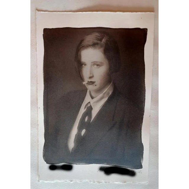 Ian Sanderson, Portrait, Platinum Palladium Print, 1984 For Sale - Image 6 of 6