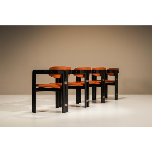 Mid-Century Modern Pamplona Chairs by Augusto Savini for Pozzi, Italy, 1960s, Set of 4 For Sale - Image 3 of 11