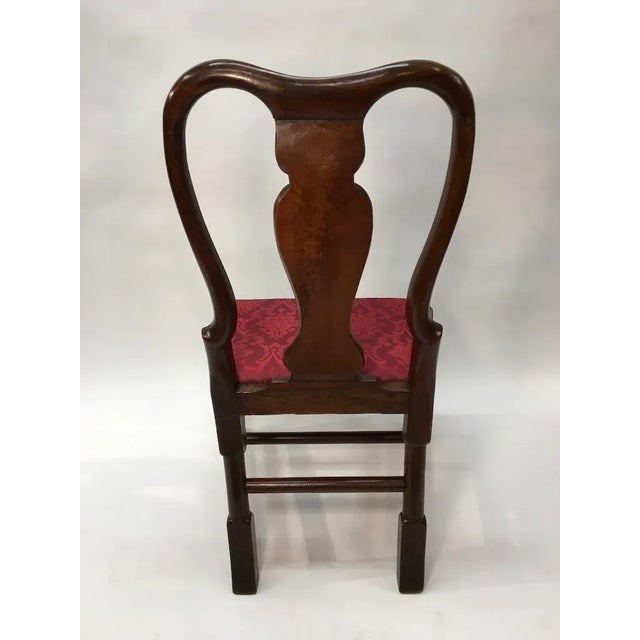 18th Century American Walnut Side Chair For Sale - Image 4 of 6