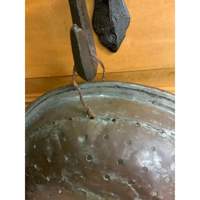 Antique French Copper Dove Tail Strainer / Sifter - Culinary Antique - Kitchen Decor - Cookery For Sale In New Orleans - Image 6 of 6