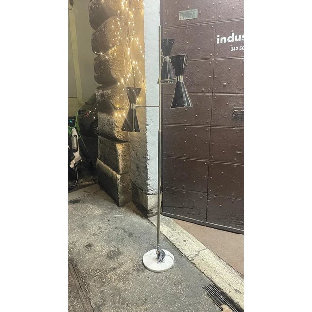 Black Floor Lamp from Stilnovo For Sale - Image 8 of 11