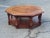 Late 20th Century Octogonal Bookmatched Burl Fruitwoods Tiered Coffee Table For Sale - Image 4 of 10
