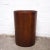 Teak Cylindrical Ply Paper Bin attributed to Schreiber, 1970s For Sale - Image 3 of 8