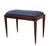 Blue Stool Ottoman Classic, France, 1950s For Sale - Image 8 of 8
