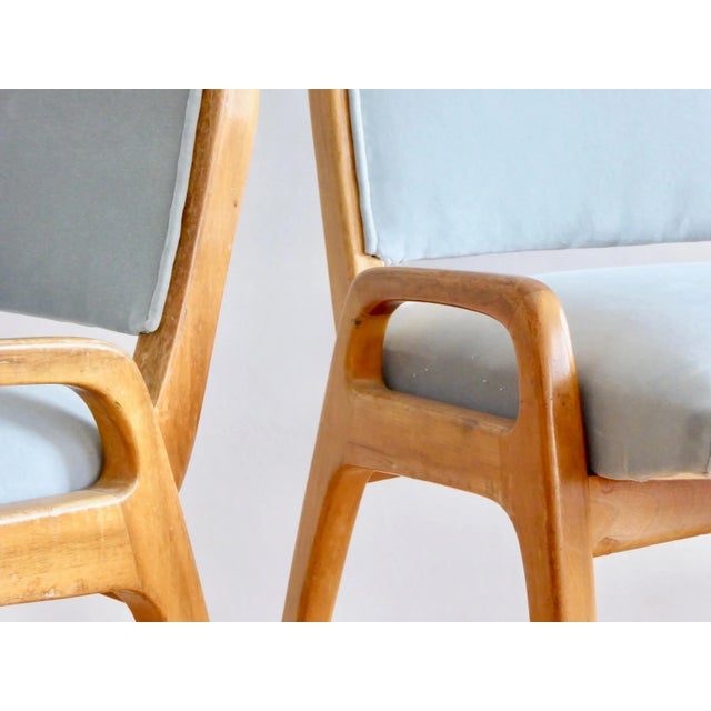 1950s Mid-Century German Dining Chairs, 1950s, Set of 4 For Sale - Image 5 of 6