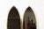 Brass Midcentury Brass Gothic Style Golden Broken Arch Mirrors, a Pair For Sale - Image 8 of 11