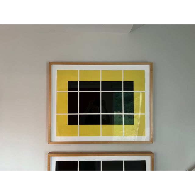 Contemporary Donald Judd Untitled (Two-Plates), Pair of Original Prints, Framed For Sale - Image 3 of 6