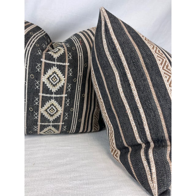 Transitional Elitis "Escale Echappee" 22" Pillows-A Pair For Sale - Image 3 of 4