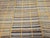 19th Century American Amish Rag Rug, Handwoven Folk Art, Stripe Pattern, Tan & Pale Blue, 10’ X 14’ For Sale In Chicago - Image 6 of 12