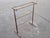 Vintage Solid Oak Blanket & Quilt Rack - Freestanding Towel Stand For Sale In Washington DC - Image 6 of 7