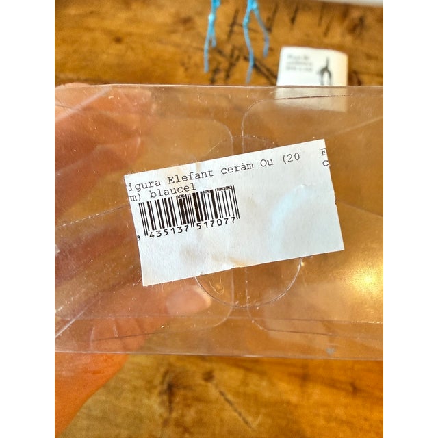 Salvodor Dali Inspired Handmade Ceramic Elephant For Sale - Image 9 of 9