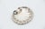 Shell-Shaped Silver Ring, in Good conditions. Designed 1920 to 1949