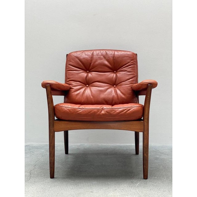 1960s Set of Swedish Armchairs by Gunnar Kentemo for Göte-Möbler, 1960s For Sale - Image 5 of 18