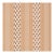 Schumacher Deja Stripe Fabric in Ochre For Sale