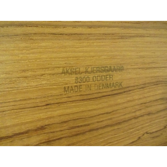 Wood Tiered Console Table by Aksel Kjersgaard for Odder Adjustable, 1970s For Sale - Image 7 of 18