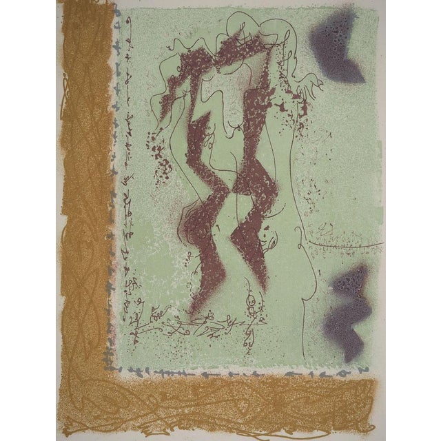 Modern André Masson, Intimacy and Seduction, Original Engraving For Sale - Image 3 of 6