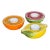 Vintage Cermamic Fruit Motif Tealight Candle Holders - Set of Three For Sale