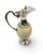 Metal Vintage Ostrich Egg Shell & Sterling Silver Pitcher For Sale - Image 7 of 17