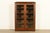 Antique Mission Oak Arts & Crafts Glass Front Bookcase Cabinet by Larkin Co., Circa 1910 For Sale - Image 15 of 15