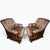 1980s Some Chairs Fill a Space, This Pair of Vintage Classic Leather Chairs Command It. For Sale - Image 5 of 10