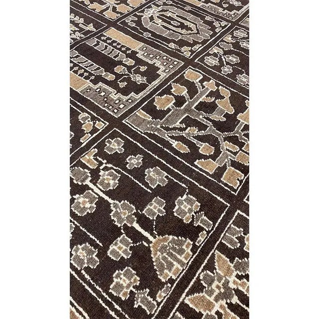 1980s Old Shiraz Area Rug 7'1"×10'3" For Sale - Image 12 of 13