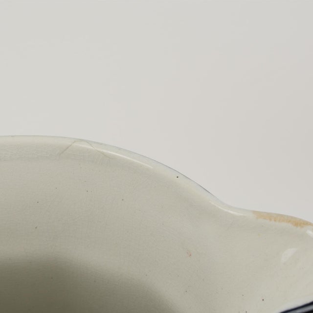 Art Deco Faience Ceramic Dresser Bowl, Pitcher and Boxes by Auguste Mouzin For Sale - Image 13 of 18