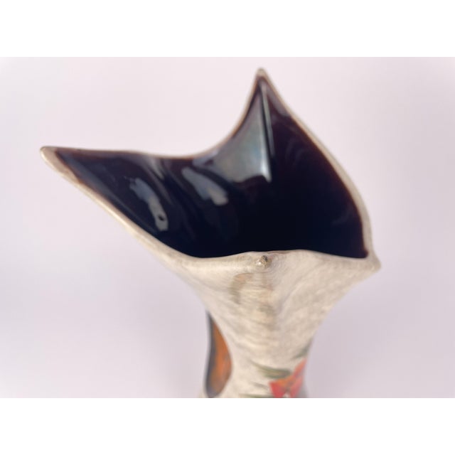 Tess Villenauxe Sculptural Ceramic Vase, France, c.1960s For Sale - Image 10 of 13