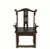 1900s Antique Chinese Official Hat Armchair With Carved Back For Sale - Image 11 of 11