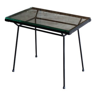 Milo Baughman for Pacific Iron Side Table For Sale