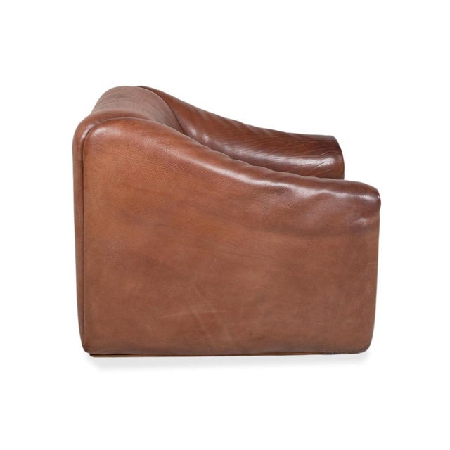 Vintage DS 47 Leather Armchair in Brown with Manual Function from de Sede For Sale - Image 13 of 17
