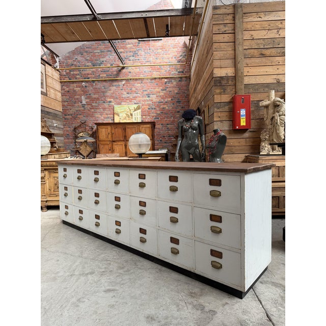 Vintage Workshop Cabinet, 1950s For Sale - Image 3 of 16