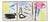 Lola Galanes, Compositions, Drawings, Set of 3 For Sale