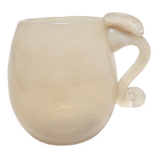 Beer Cup by J. Słuczan-Orkusz for Cracow Institute for Glassworks, Poland, 1970s For Sale