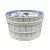 Beautiful Blue and white covered porcelain box from the Meiji period. Decorated with a long-tailed bird on a flowering...