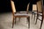 Brazilian Modern Set of Four Rosewood & Cane Dining Chairs by Celina, Brazil, 1960s - Lot 564B For Sale - Image 4 of 16