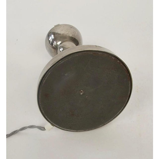 Bauhaus Desk Lamp in Chrome, Czechoslovakia, 1930s For Sale - Image 15 of 16