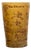 Rare Georgian Hand-Engraved Sporting Cow Horn Beaker "The Death" of the Fox Hunt For Sale